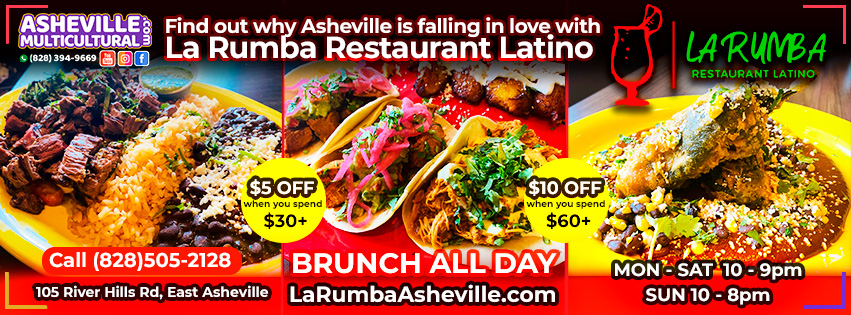 PROMO LA RUMBA FB JULIO 2022 asheville multicultural
