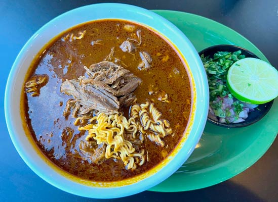 Birria ramen asheville multicultural