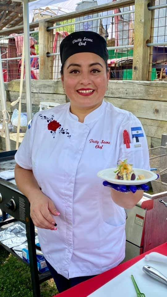 Chef Patty Saenz from Pupuseria Patty Asheville