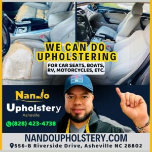 Nando upholstering services - Asheville Multicultural - Bilingual advertising