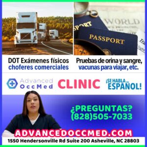 Advanced occmed clinica Asheville Multicultural recursos