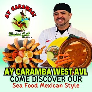 Ay caramba West asheville restaurant Asheville Multicultural Food Bilingual Advertising