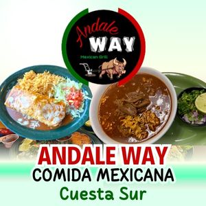 Restaurante Andale Way Comida en Asheville Publicidad Bilingüe