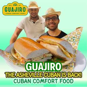 Guajiro Cuban Comfort Food Restaurant Asheville Multicultural Food Bilingual Advertising