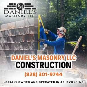 Daniel's masonry llc services Asheville Resources