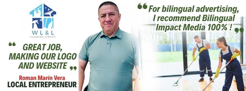 WL&L Cleaning services testimonial - Bilingual impact Media - Advertising services